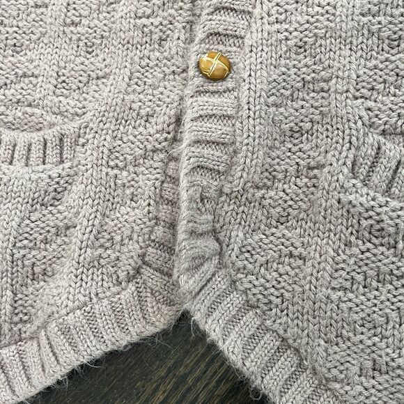 Kings Road Sears Sweater Vest Cardigan Mens‎ Large Brown Orlon Acrylic Academia - Picture 6 of 7